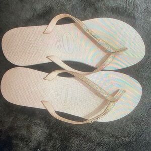 Havaianas Kids slim Glitter II flop size 3